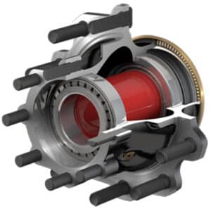 10082218 ConMet PreSet Drive Hub Assembly - Hub Pilot-10 Stud-ABS