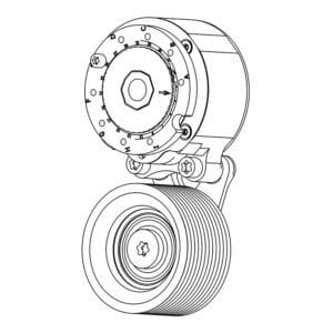 689473 PolyForce Belt Tensioner
