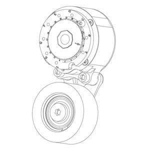 689474 PolyForce Belt Tensioner