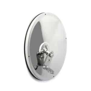 708502 Velvac 8-1/2in Stainless Steel Offset Mount Convex Mirror