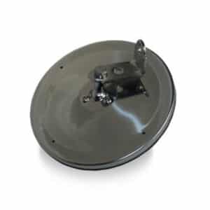 708515 Velvac 6in Stainless Steel Center Mount Convex Mirror