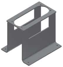 R-009800-1 Hendrickson Inside Floor Single Bracket Kit